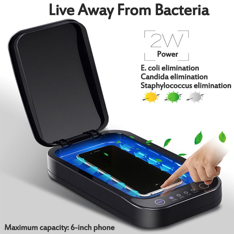 Bakeey-Multifunction-UV-Sterilizer-Box-Light-Travel-Disinfection-Box-For-Phone-Face-Mask-Watch-Disin-1652945