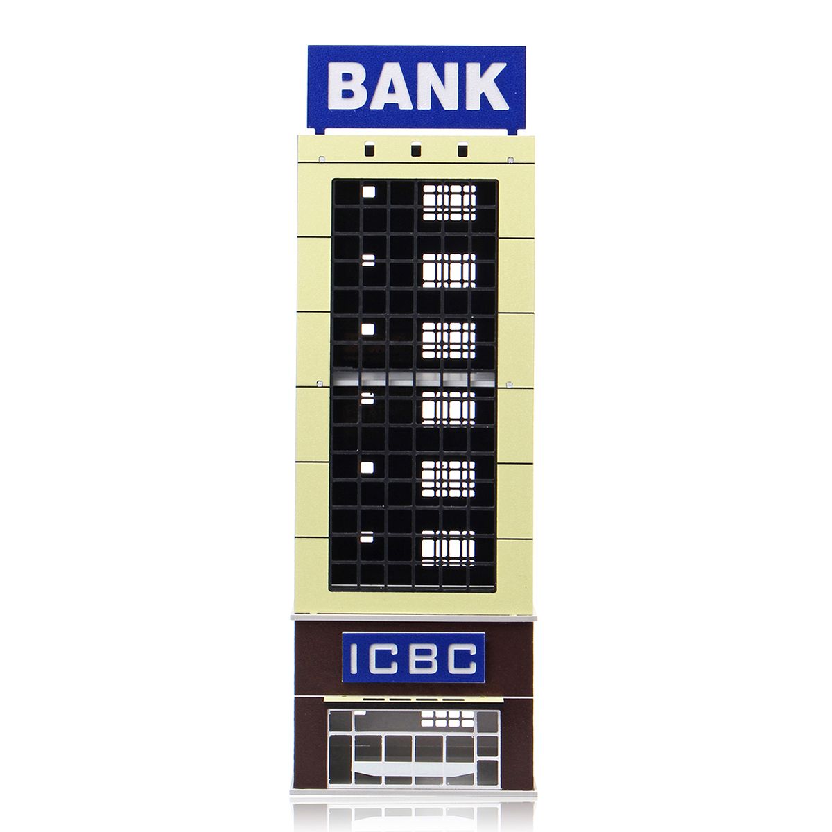 1150-Outland-Model-Modern-Building-Bank-N-Scale-FOR-GUNDAM-Gifts-1372826