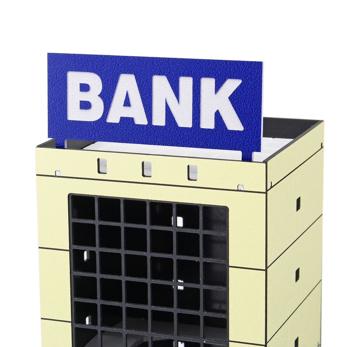1150-Outland-Model-Modern-Building-Bank-N-Scale-FOR-GUNDAM-Gifts-1372826