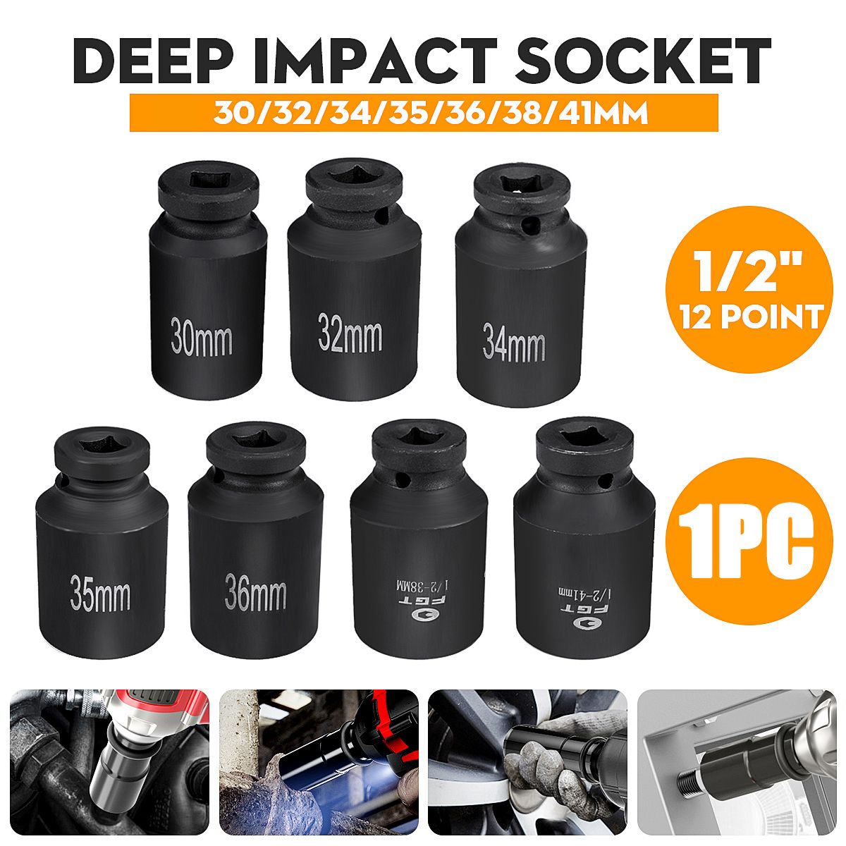 12-Drive-30mm-41mm-Deep-Impact-Socket-12-Point-Hub-Axle-Spindle-Nut-Tool-1719898